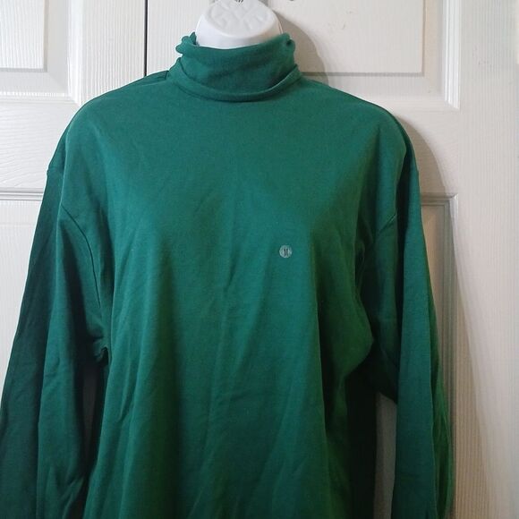 Old Navy green long sleeve turtleneck  Sz M NWT - Picture 3 of 5